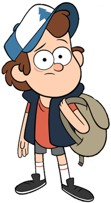 Dipper Pines With Backpack - Dipper Pines With Backpack (400x400)