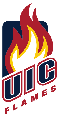 Uic Flames Logo - Uic Flames Logo (250x486)