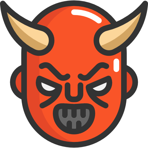 Devil Clipart Scary - Devil Clipart Scary (512x512)