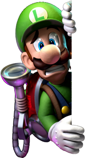 Luigi Scared Spray - Luigi Scared Spray (512x512)