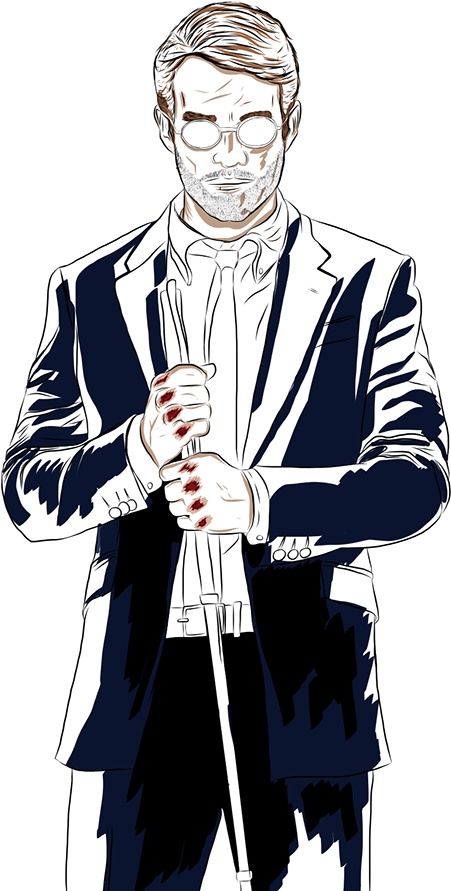 Netflix Drawing Dare Devil - Netflix Drawing Dare Devil (1200x900)