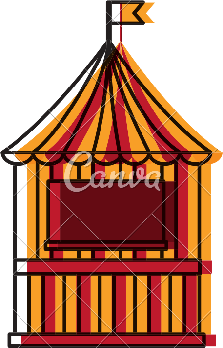 Circus Ticket Box Icon - Circus Ticket Box Icon (800x800)