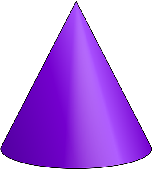 Cone 3 D Shape - Cone 3 D Shape (600x600)