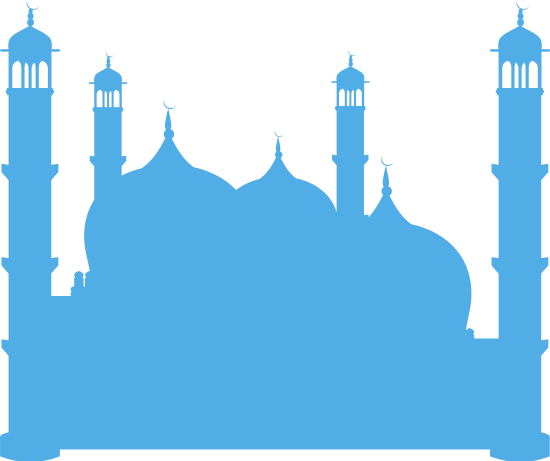 Mosque Architecture Vector - Mosque Architecture Vector (550x461)