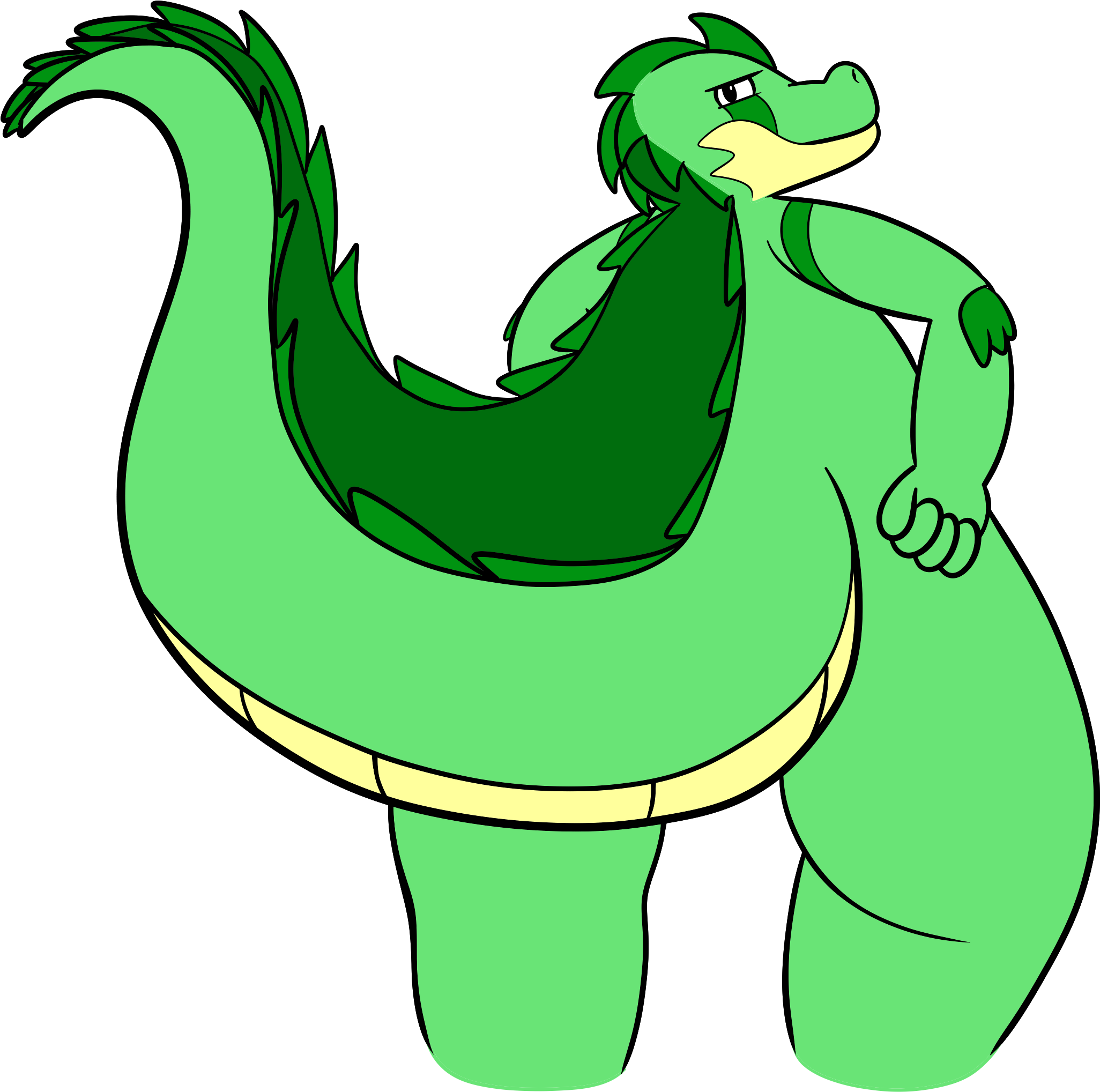 Thick Croc Tail - Thick Croc Tail (3840x2160)