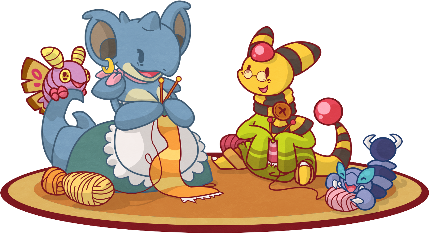 Knitting Class By Kosukie Deviantart Com On - Knitting Class By Kosukie Deviantart Com On (1507x848)
