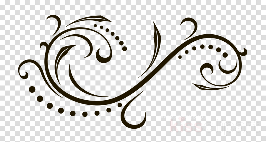Linework Scroll Clipart Scroll Clip Art - Linework Scroll Clipart Scroll Clip Art (900x480)