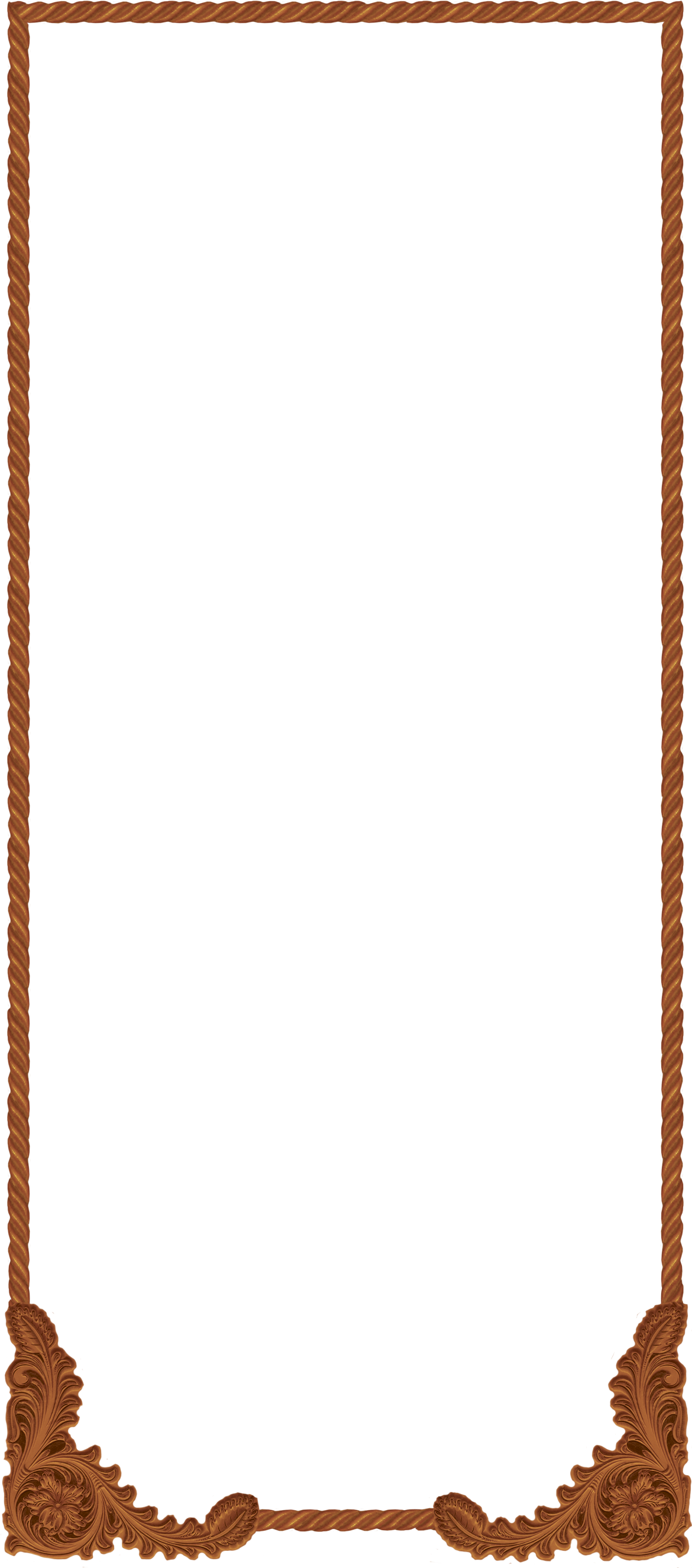 Bar J Leather Frame - Bar J Leather Frame (1200x2700)