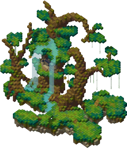 Ellua Forest Path Mini Map - Ellua Forest Path Mini Map (512x512)