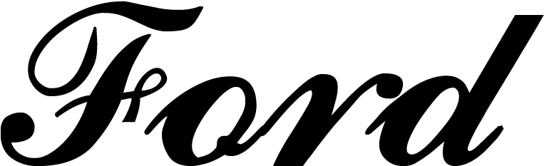 Ford Script By Unknown - Ford Script By Unknown (1200x300)