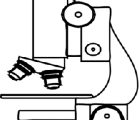 Microscope Clipart Outline - Microscope Clipart Outline (640x480)