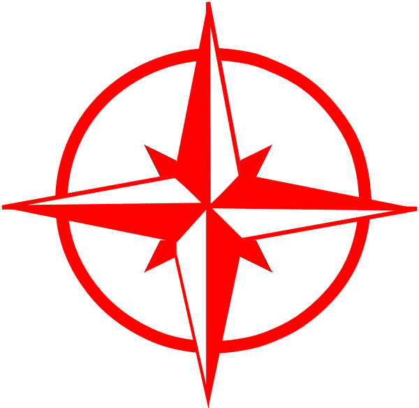 Red Compass Final Clip Art At Clker Com Vector Clip - Red Compass Final Clip Art At Clker Com Vector Clip (600x584)