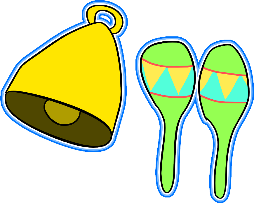Bell And Maraca - Bell And Maraca (906x732)