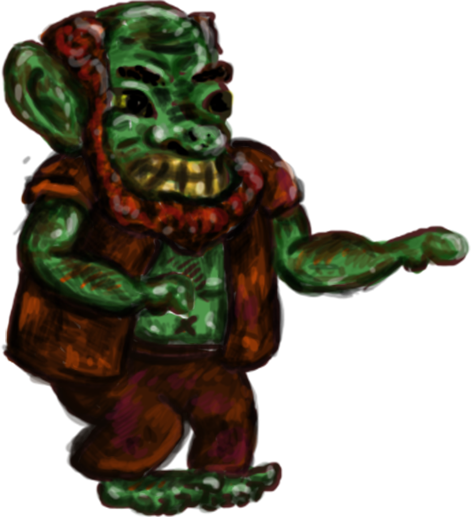 Troll Illustration - Troll Illustration (970x1063)