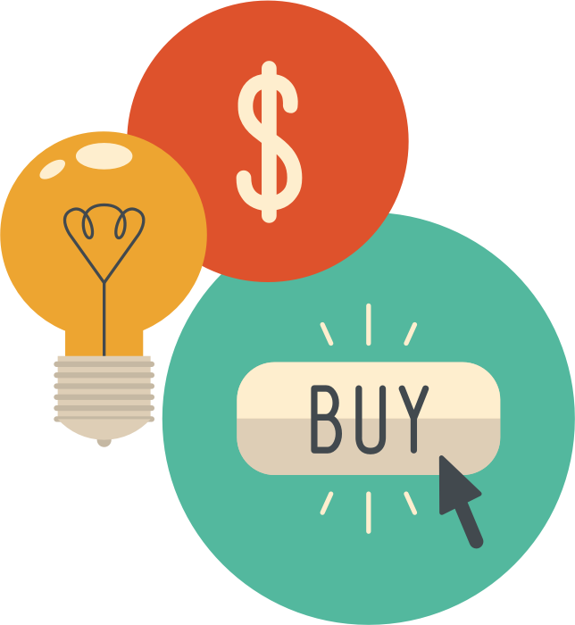 What Does This All Mean Should I Use Wordpress For - Art Print: Bloomua's E-commerce And Internet Shopping (644x700)