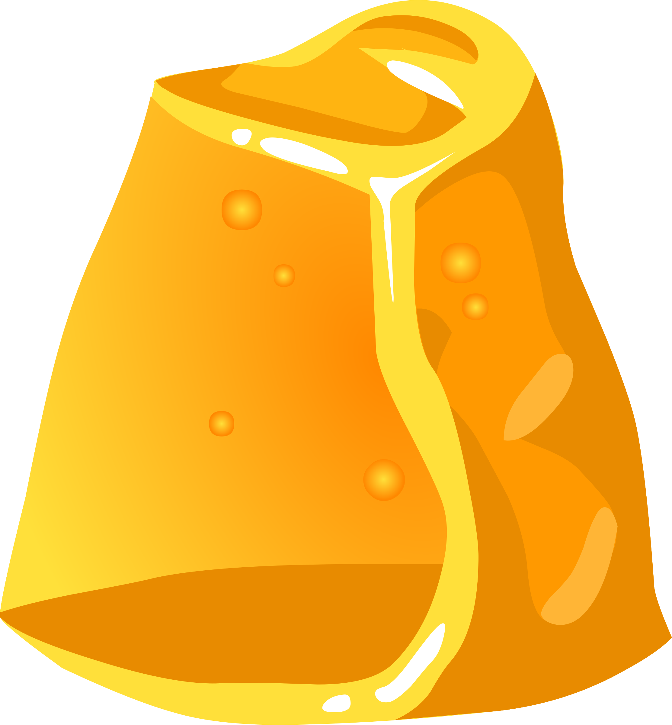 Big Image - Amber Clipart (2226x2400)