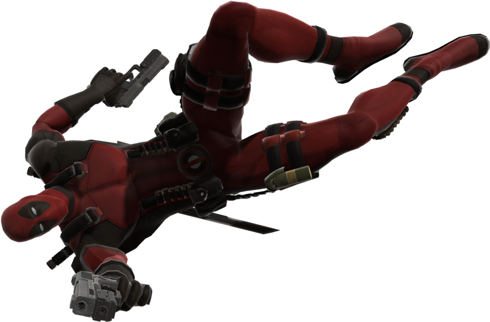 Free - Deadpool Transparent (1024x743)
