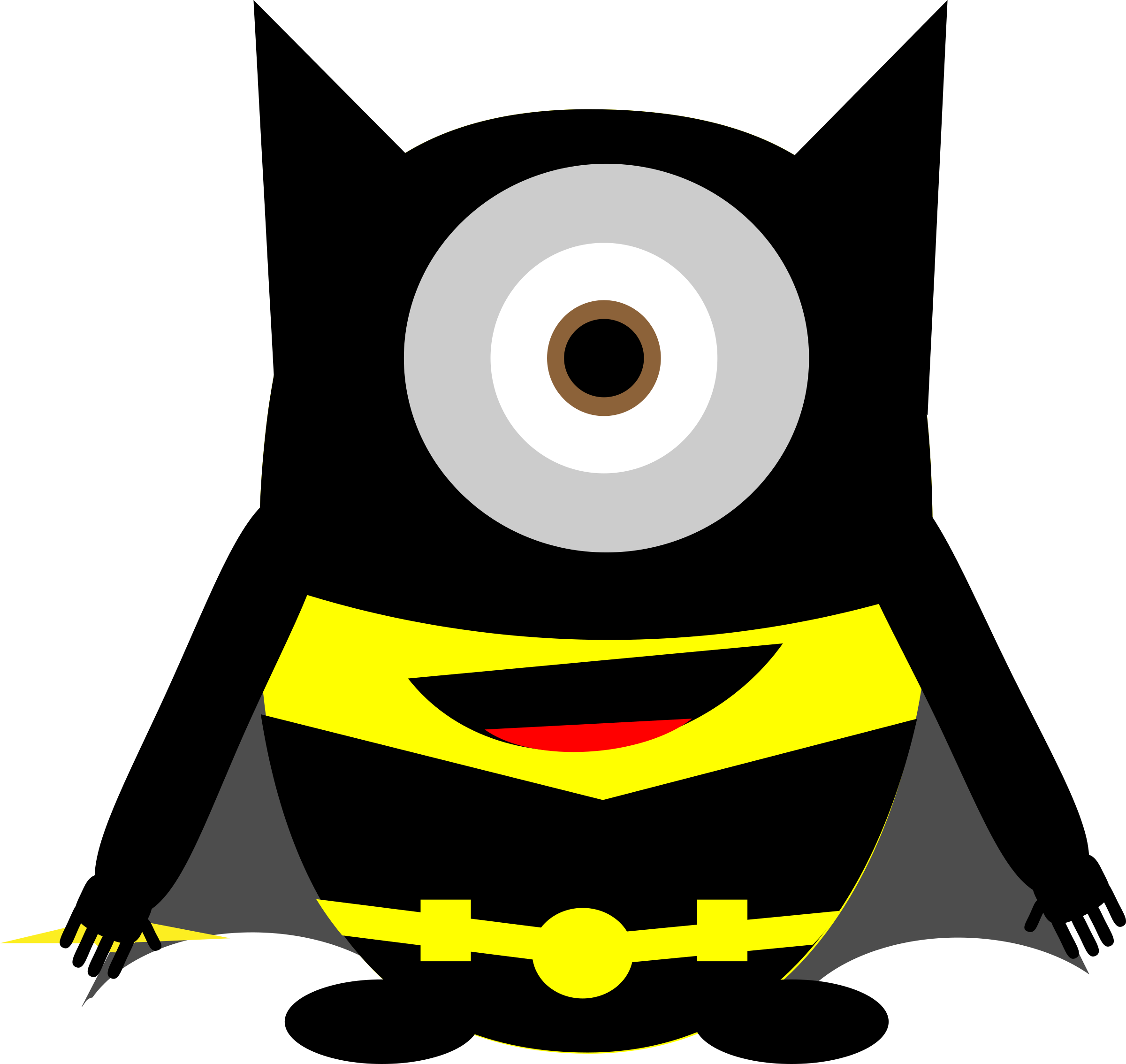 Big Image - Minions Vector (2400x2267)