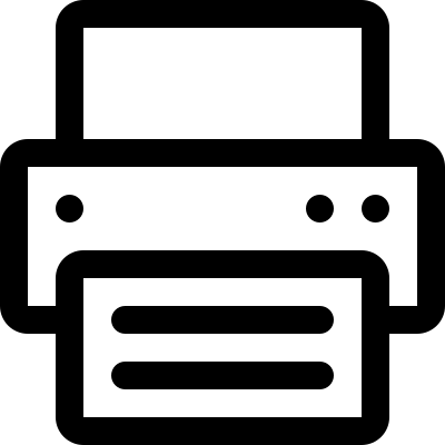 Printer Icon Free Vector (400x400)