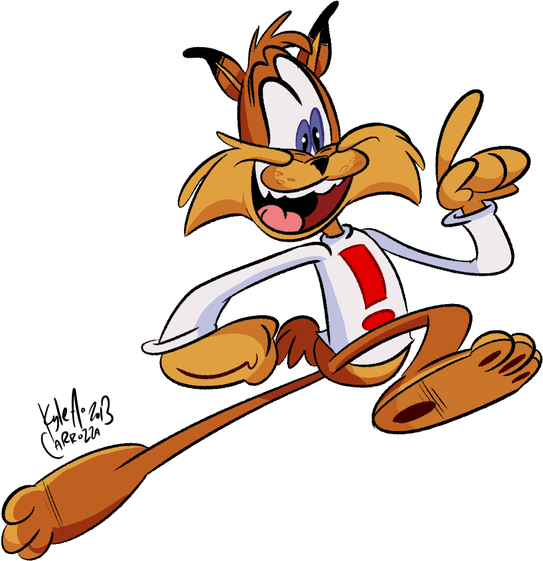 Bobcat Clipart - Model Sheet (1280x1280)