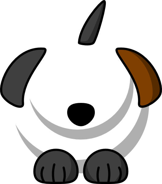 Dog Ears Clip Art (528x599)