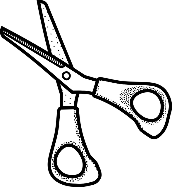 Free Vector Graphic Cut Scissors Tool - Free Vector Graphic Cut Scissors Tool (588x640)