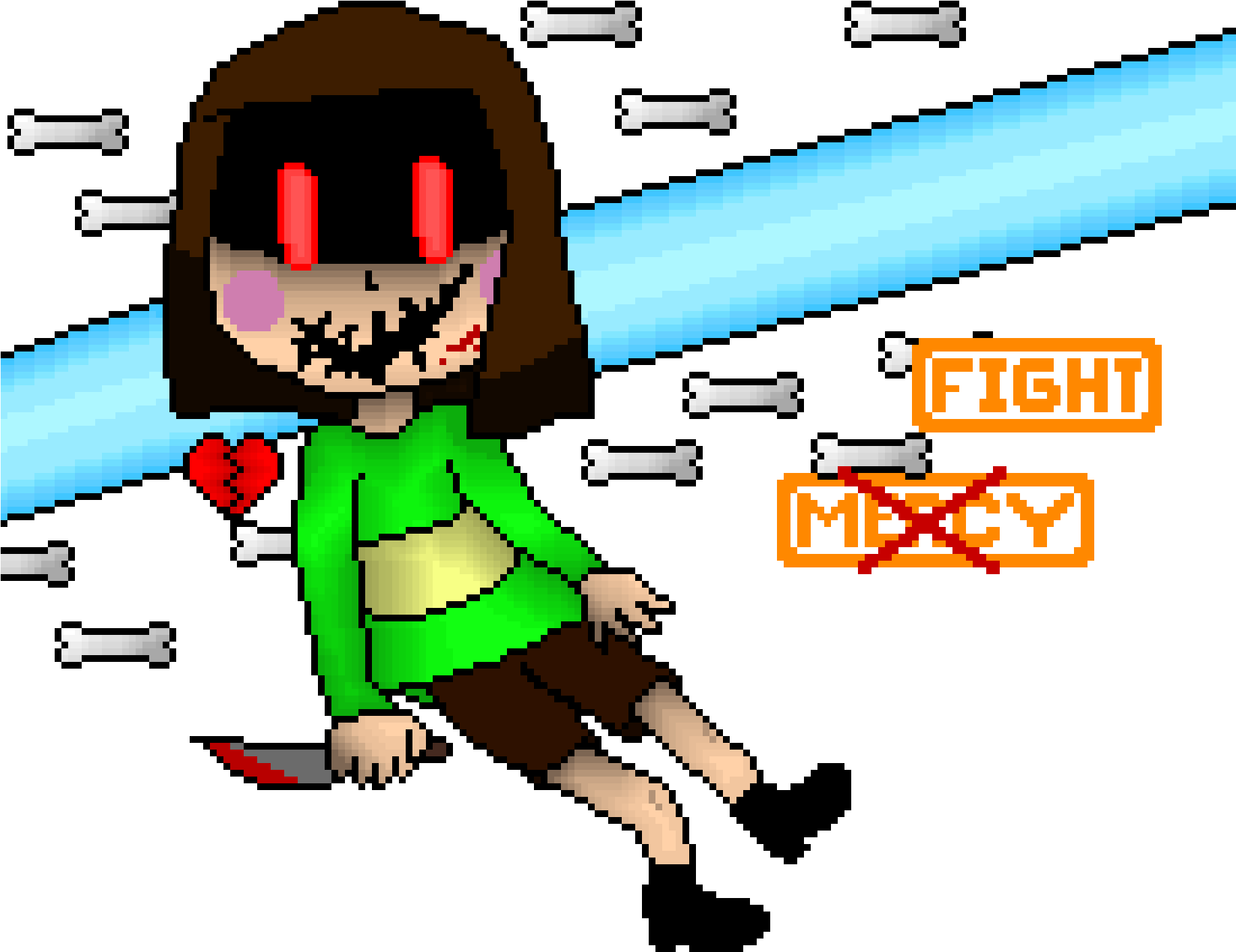 Chara (a Remake) - Chara (a Remake) (1840x1410)