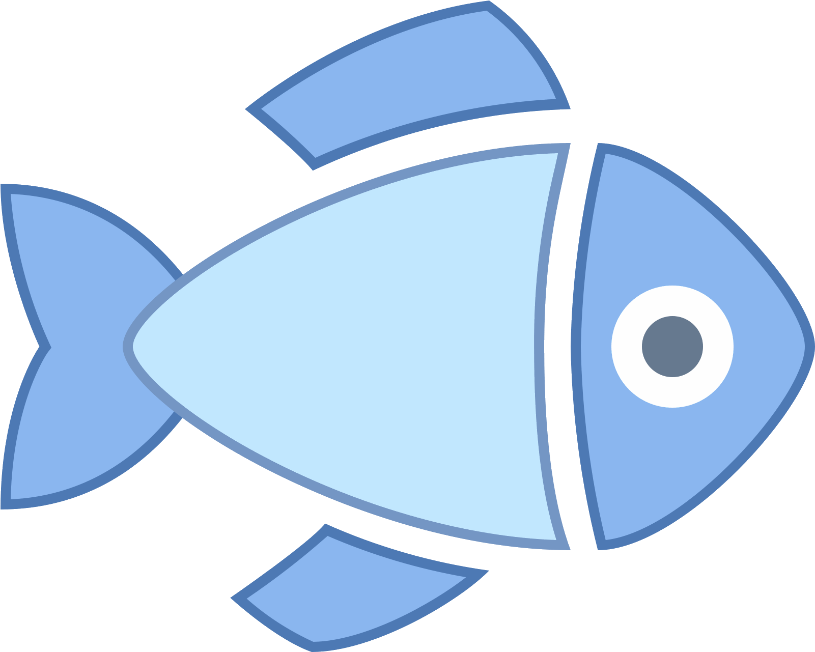 Dressed Fish Icon - Dressed Fish Icon (1600x1600)