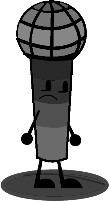 Microphone Clipart Black Object - Microphone Clipart Black Object (600x800)