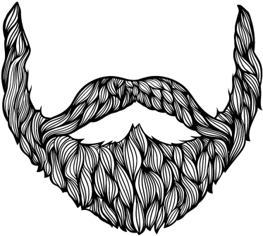 Beard Drawing - Beard Drawing (400x362)