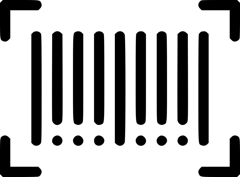 Barcode Clipart Transparent - Barcode Clipart Transparent (980x724)