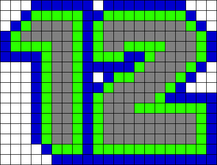 Seahawk Drawing Cross - Seahawk Drawing Cross (442x337)