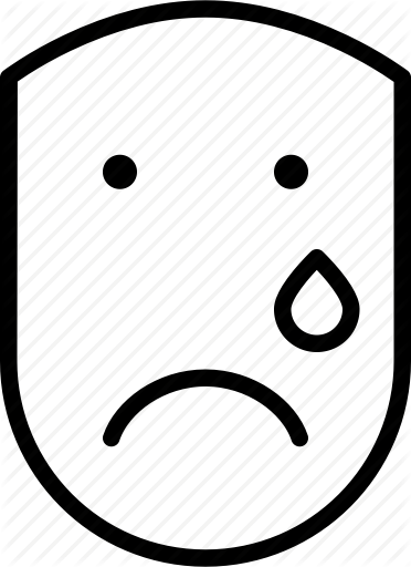 Teardrops Drawing Sadness - Teardrops Drawing Sadness (372x512)
