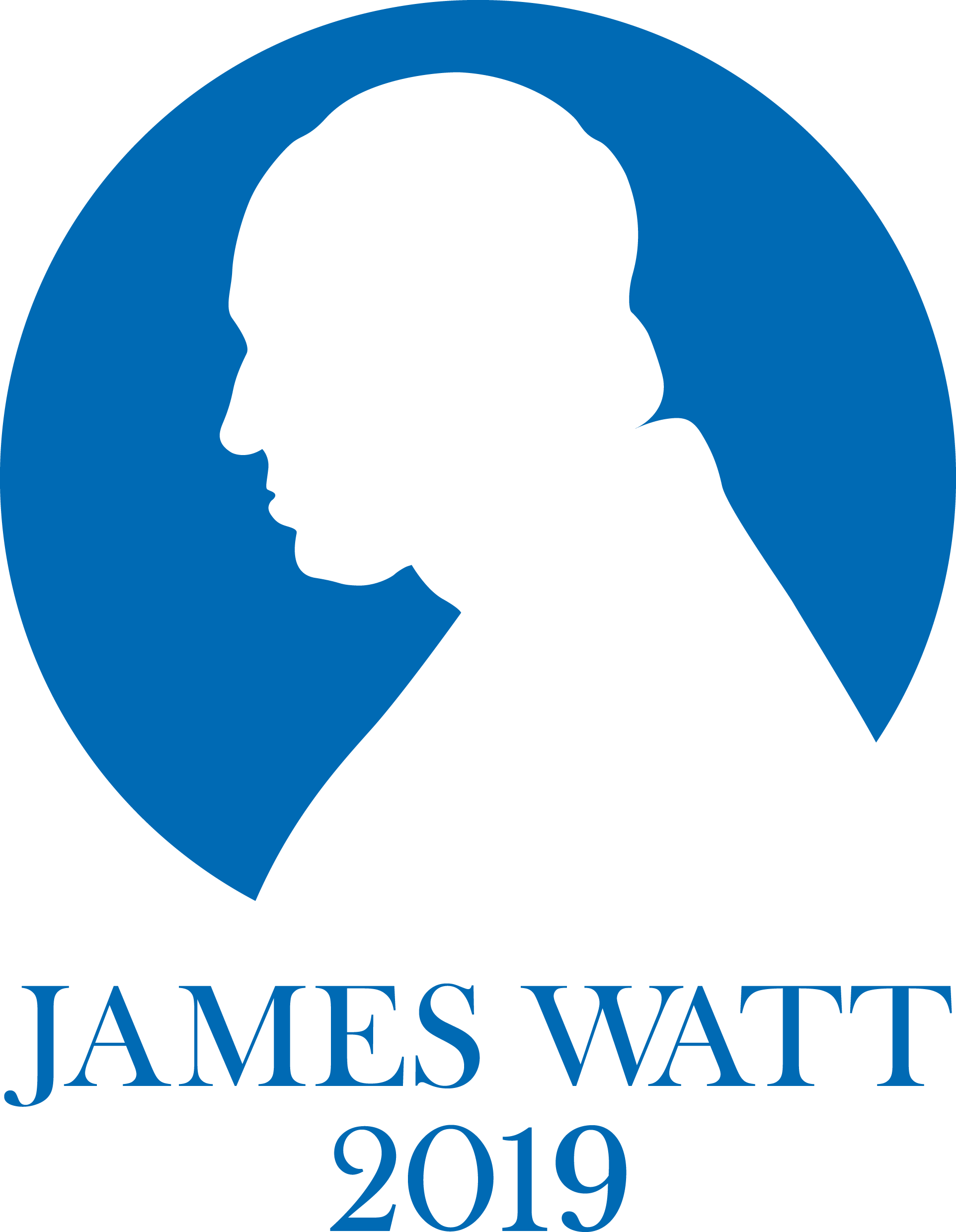 James Watt 2019 Logo Stack Pms 300 - James Watt 2019 Logo Stack Pms 300 (1924x2480)