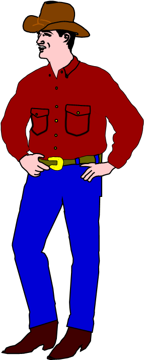 Cowboy - Man - Cowboy - Man (341x768)