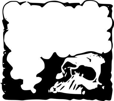 Skull Bone Computer Icons Idea - Skull Bone Computer Icons Idea (383x340)