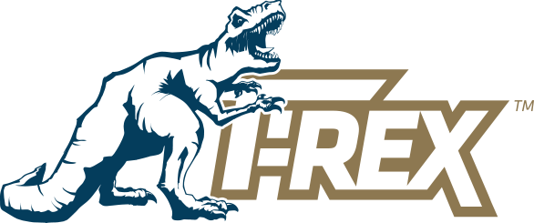 T-rex Logo - T-rex Logo (586x245)