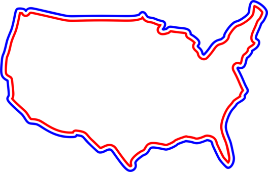 Map White Red Point Angle - Map White Red Point Angle (528x340)