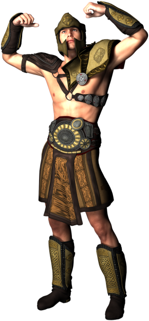 Gladiator Clip Art (500x650)