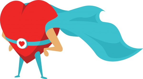 Arty Cpr Hero Character - Arty Cpr Hero Character (600x332)