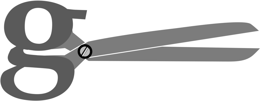 Scissors Logo Line Angle - Scissors Logo Line Angle (1061x750)