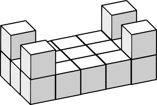 Cube Angle Coloring Book Drawing Line - Cube Angle Coloring Book Drawing Line (505x340)