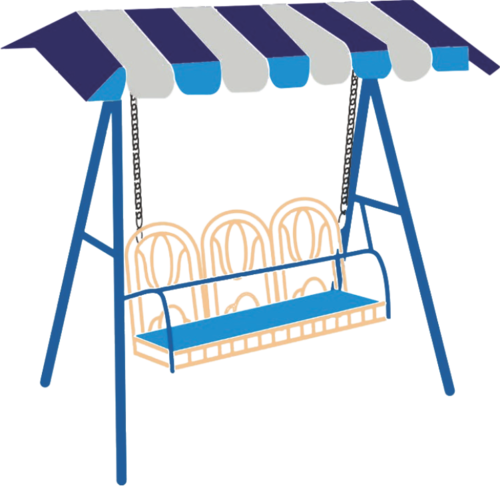 Garden Swing - Garden Swing (500x486)
