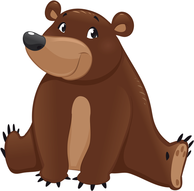Animals Bear Vector, Clip Art, Content, Animals, Bears, - Animals Bear Vector, Clip Art, Content, Animals, Bears, (650x648)