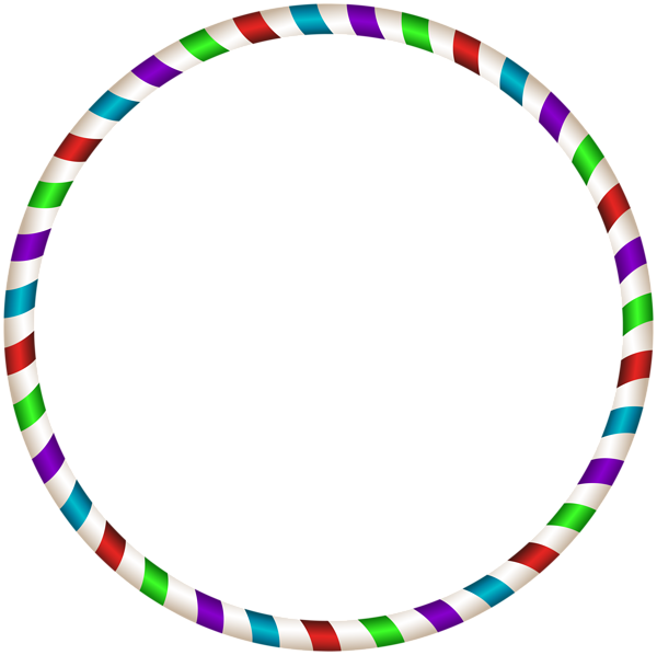 Rounding Group Multicolor Round Border Transparent - Rounding Group Multicolor Round Border Transparent (600x598)