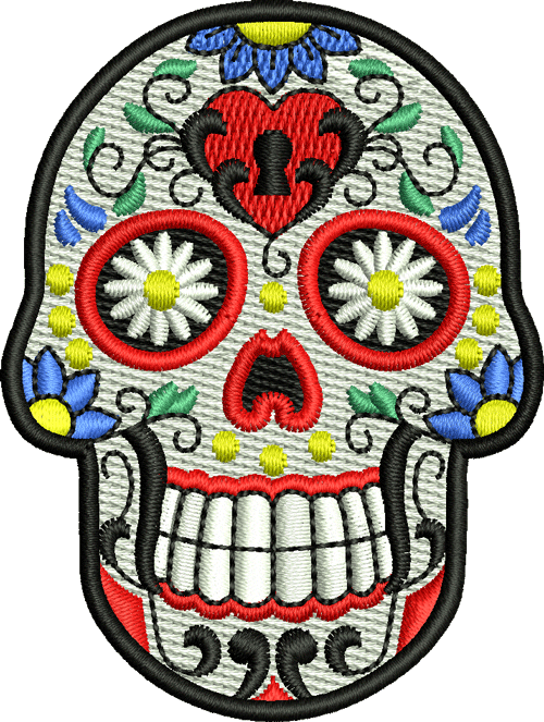 Sugar Iron On Patch - Sugar Iron On Patch (500x663)