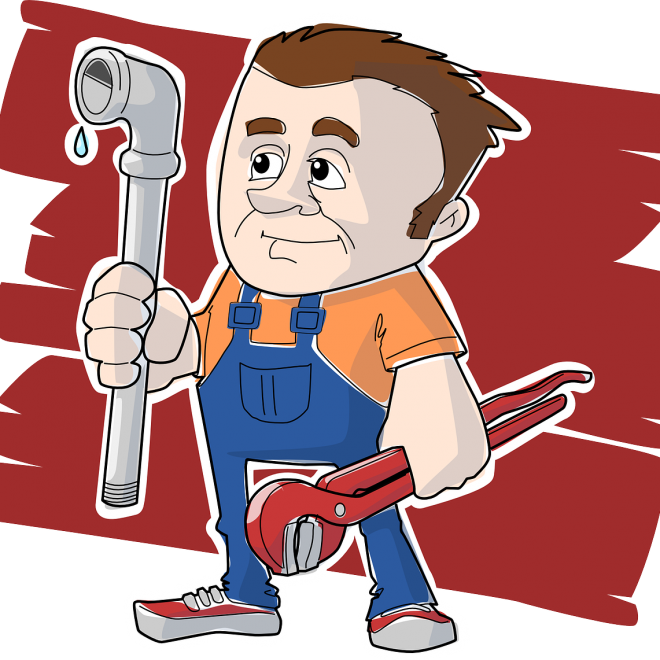 Cartoon Plumber - Cartoon Plumber (660x660)