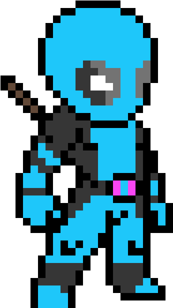 Deadpool Pixel Art - Deadpool Pixel Art (345x630)