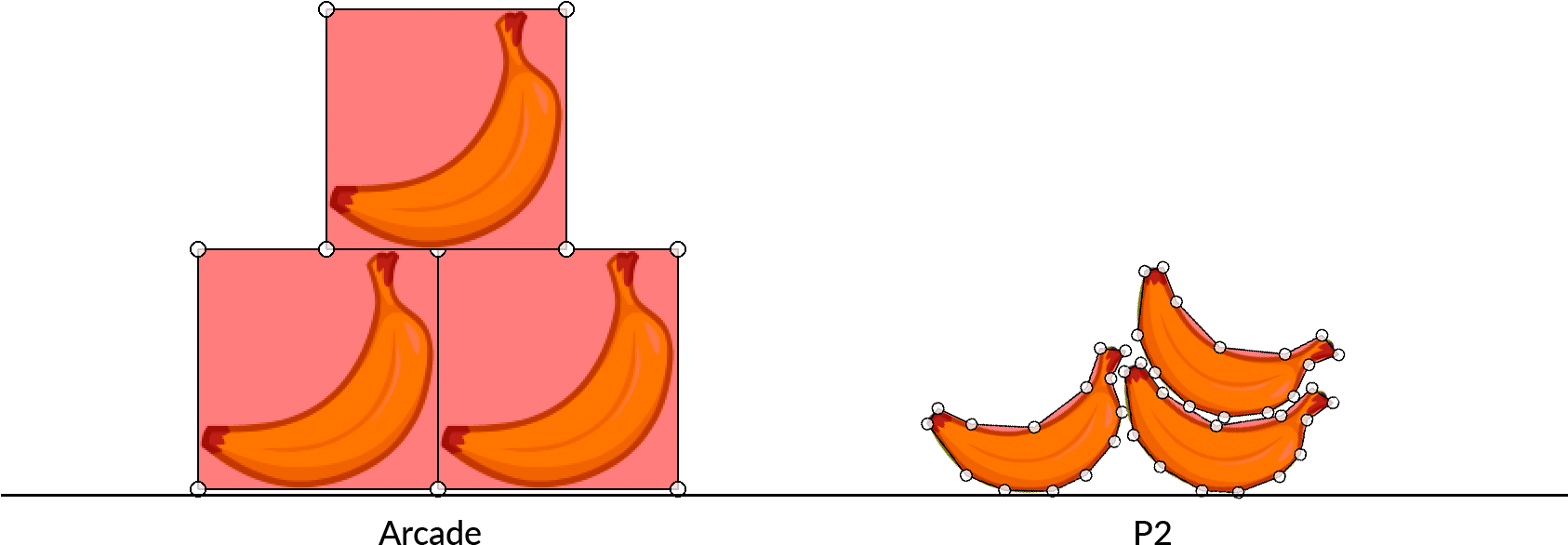 Collision Shapes For Phaser Physics - Collision Shapes For Phaser Physics (1736x661)