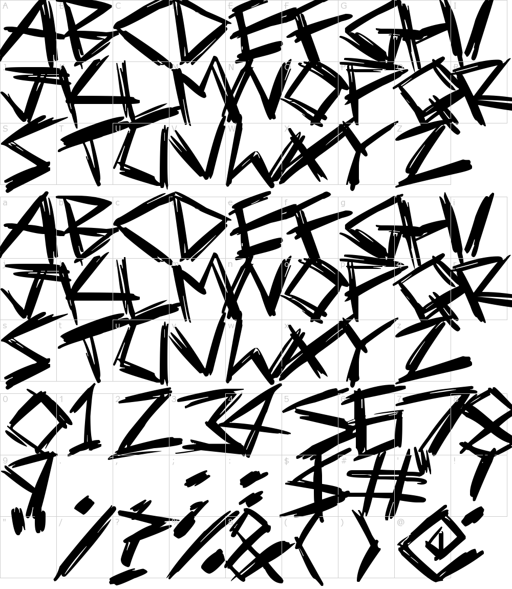Serial Killers Font - Serial Killers Font (1000x1150)